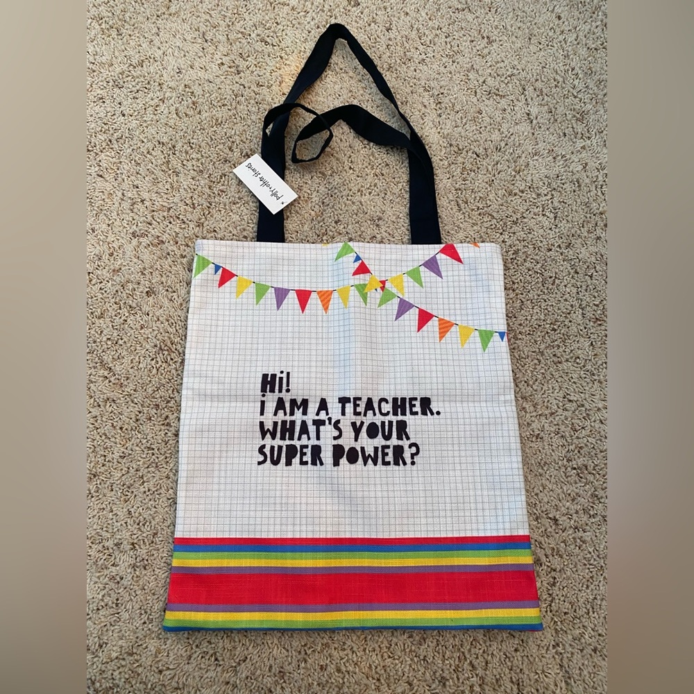 Fabric Teacher Bag